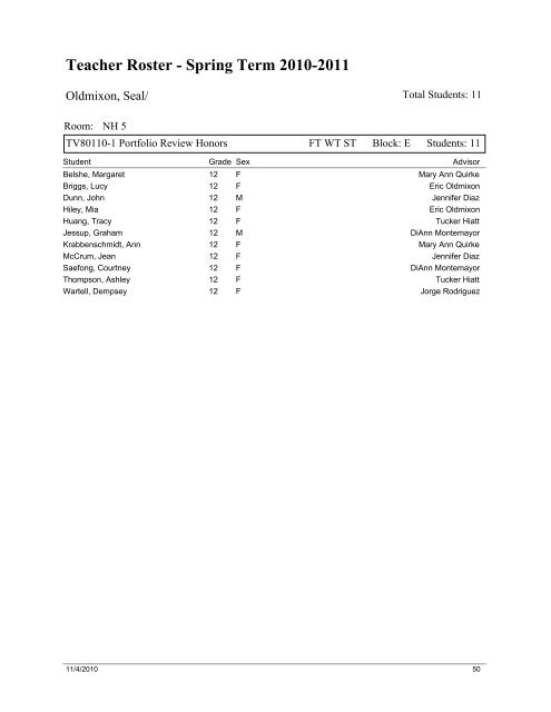 ksSTUDENTREG (FileMaker Server)