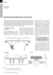 Holz-Beton-Verbundbauweise in der Praxis - Dr. Rug & Partner