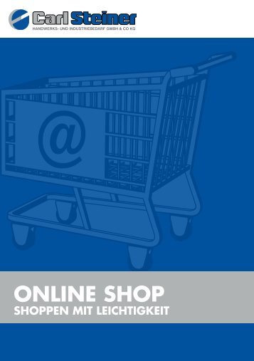 Onlineshop Hilfe - Carl Steiner