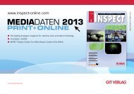 New by INSPECT - GIT Verlag