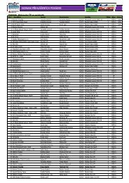 SEZNAM PŘIHLÁŠENÝCH POSÁDEK - partr rally vsetín 2012