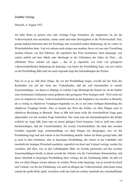 Rudolf Steiner Nationalökonomischer Kurs - Institut für soziale ...