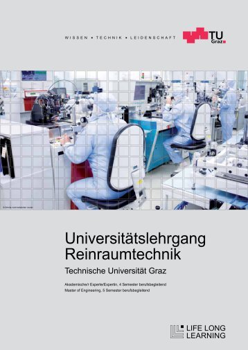 Universitätslehrgang Reinraumtechnik - Human.technology Styria ...