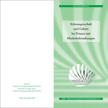 Schwangerschaft und Geburt bei Frauen mit Muskelerkrankungen