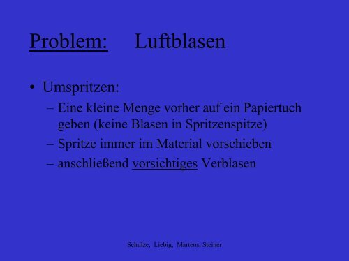 Die Abformung von festsitzendem Zahnersatz