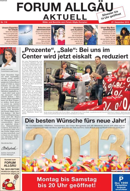 Aktuell Forum Allgau Kempten