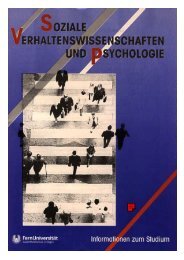 Soziale Verhaltenswissenschaften / Psychologie - Ftp-Server der ...