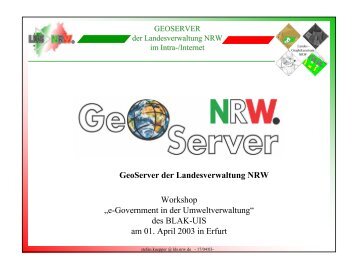 TOP8 NRW GeoServer - LAGA