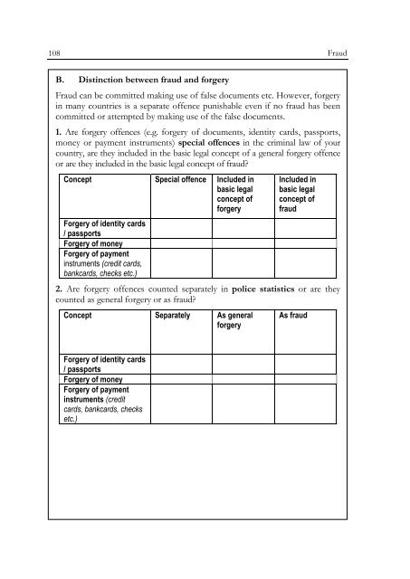 Defining and Registering Criminal Offences and Measures - Oapen