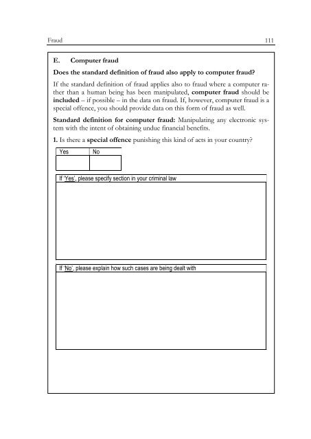 Defining and Registering Criminal Offences and Measures - Oapen