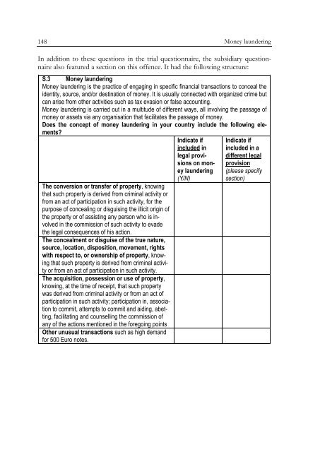 Defining and Registering Criminal Offences and Measures - Oapen