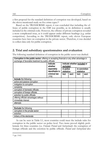 Defining and Registering Criminal Offences and Measures - Oapen