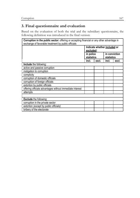 Defining and Registering Criminal Offences and Measures - Oapen