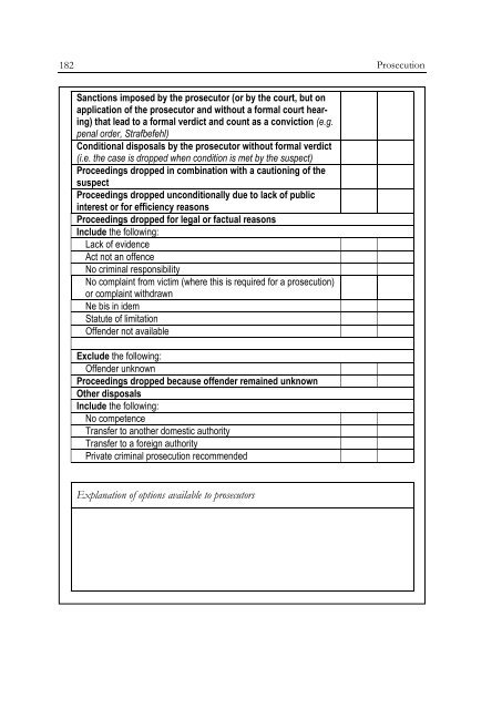 Defining and Registering Criminal Offences and Measures - Oapen