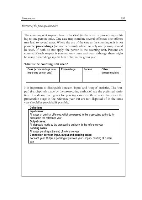 Defining and Registering Criminal Offences and Measures - Oapen