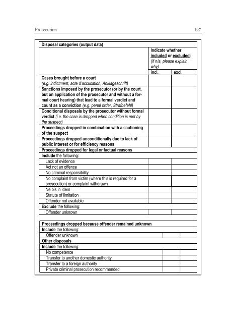 Defining and Registering Criminal Offences and Measures - Oapen