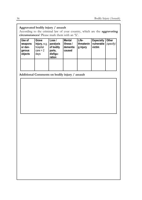 Defining and Registering Criminal Offences and Measures - Oapen