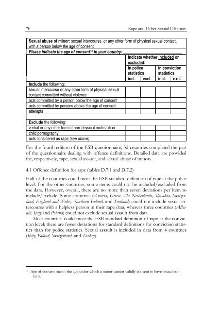 Defining and Registering Criminal Offences and Measures - Oapen