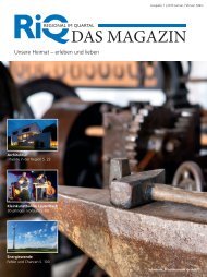 Aktuelle Ausgabe - RiQ DAS MAGAZIN