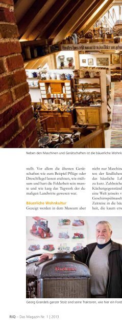 Aktuelle Ausgabe - RiQ DAS MAGAZIN