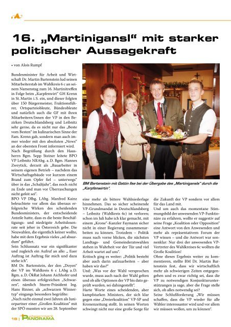 Ausgabe 10/08 - Steiermark Panorama