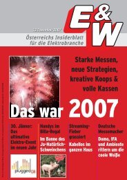 Starke Messen, neue Strategien, kreative Koops & volle Kassen - E&W