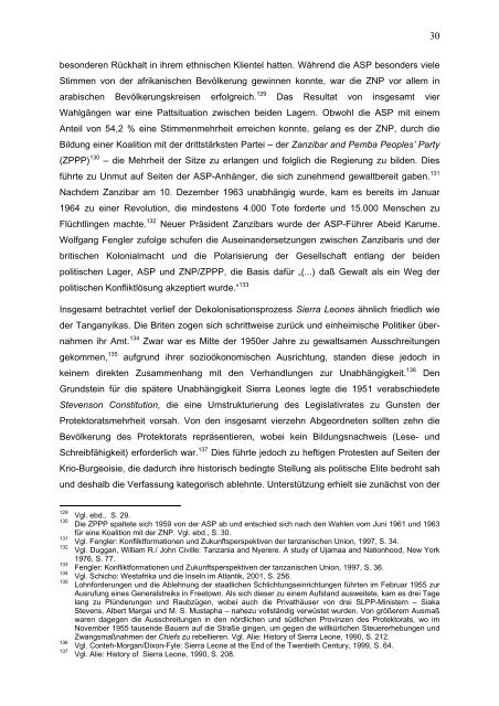 Staatskonsolidierung vs. Staatszerfall. Eine vergleichende ...