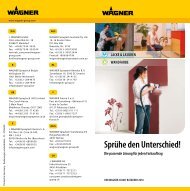 Sprühe den Unterschied! - Reiter Werkzeuge