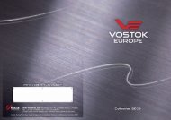 Catalogue 2009 - Vostok Europe