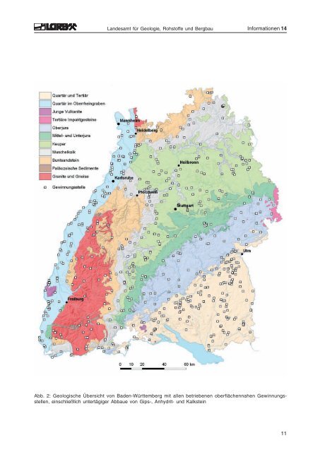 Rohstoffbericht Baden-Württemberg 2002 Gewinnung, Verbrauch