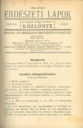 Erdészeti Lapok 1934. 73. évf. 7. füzet - EPA