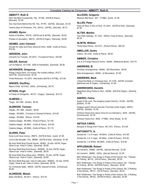Catalog Composer 04 17 20 Ecs Publishing