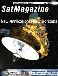 April 2010 - SatMagazine