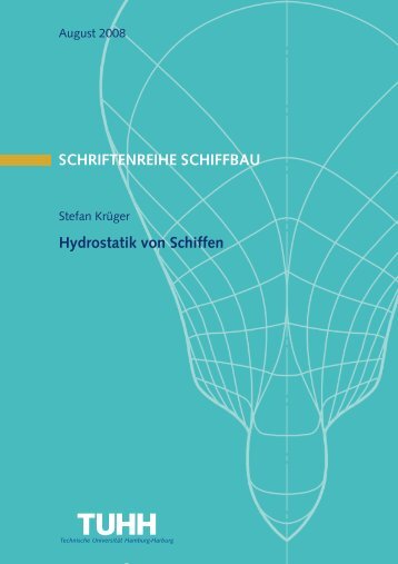SCHRIFTENREIHE SCHIFFBAU Hydrostatik von Schiffen