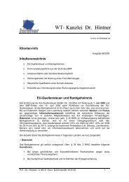 August 2005 - Dr. Hans Hintner - Steuerberatung Graz Steuerberater