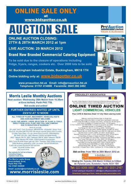 Online Auction - Auction News Services