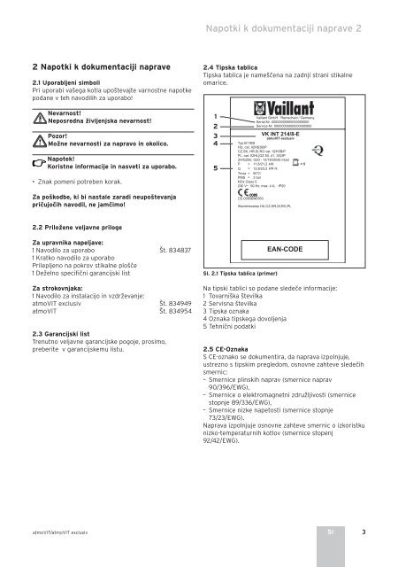 atmoVIT / atmoVIT exclusiv - Vaillant