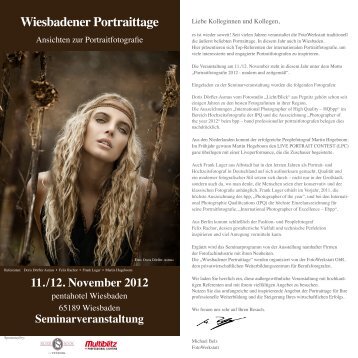 Wiesbadener Portraittage - FotoWerkstatt M. Belz, W. Kornfeld GbR