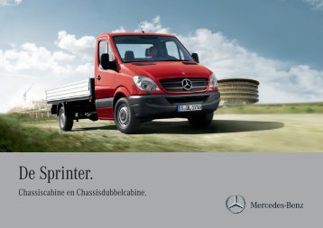 De Sprinter. - Mercedes-Benz