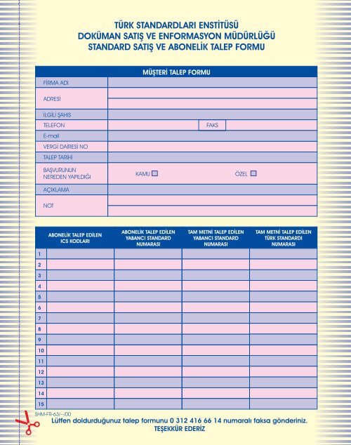 50. Yıl - Türk Standardları Enstitüsü