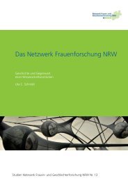 Geschichte des Netzwerks FGF - Netzwerk Frauen- und ...