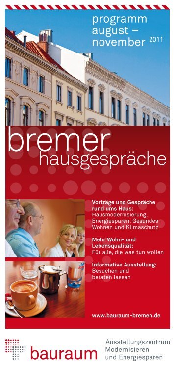 Programm der Bremer Hausgespräche - LBS