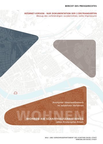 wohnen am schaffhauserrheinweg - Planungsamt - Basel-Stadt