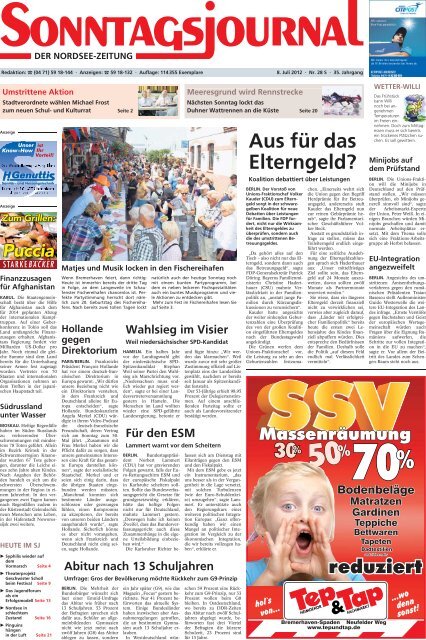 Sj Ausgabe Vom 08 07 2012 33 37 Mb Sonntagsjournal