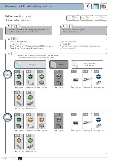 Bemessung und Sicherheit | design and safety - Pauli