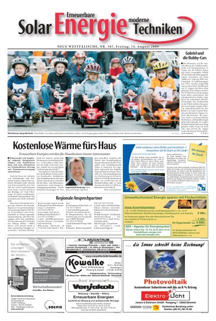 Erneuerbare Energien - Energie Impuls OWL EV