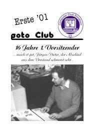 Erste '01 - Computer Club Elmshorn eV