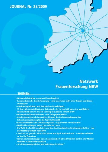 Download - Netzwerk Frauen- und Geschlechterforschung NRW