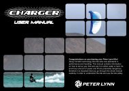 Charger manual - Peter Lynn