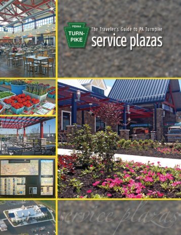 Printable Service Plaza Guide - The Pennsylvania Turnpike